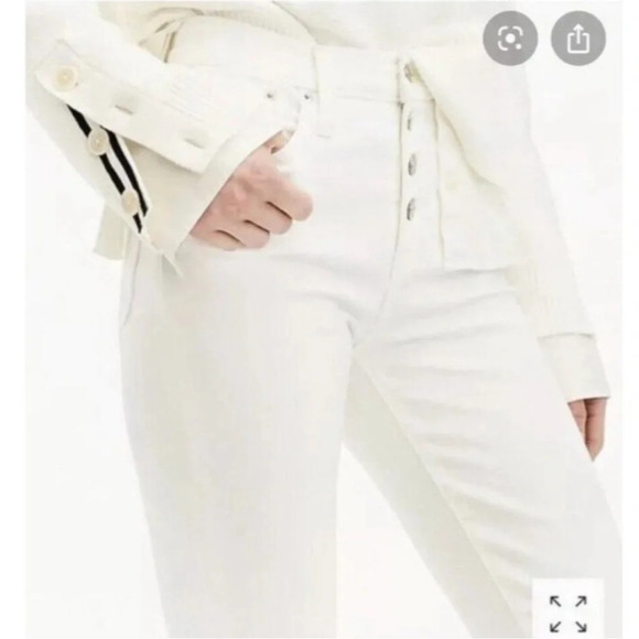 NWT JCrew High Waisted Skinny Toothpick Jean 27 Tall - Picture 2 of 9